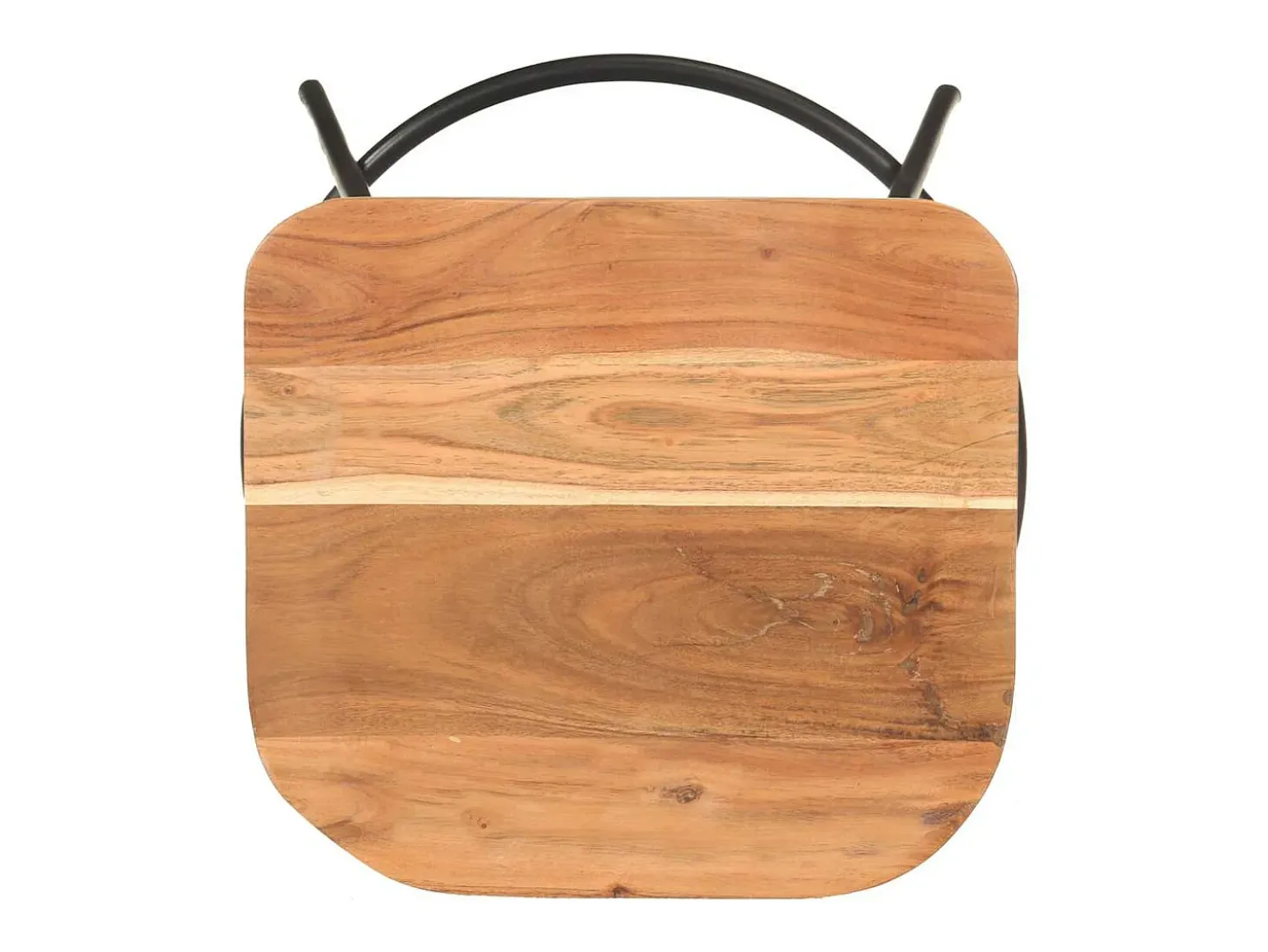 Taburetes de cocina 2 unidades madera maciza de acacia