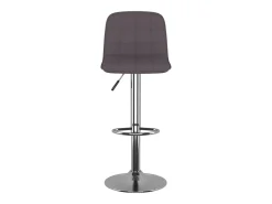 Taburetes de cocina 2 unidades tela gris taupe