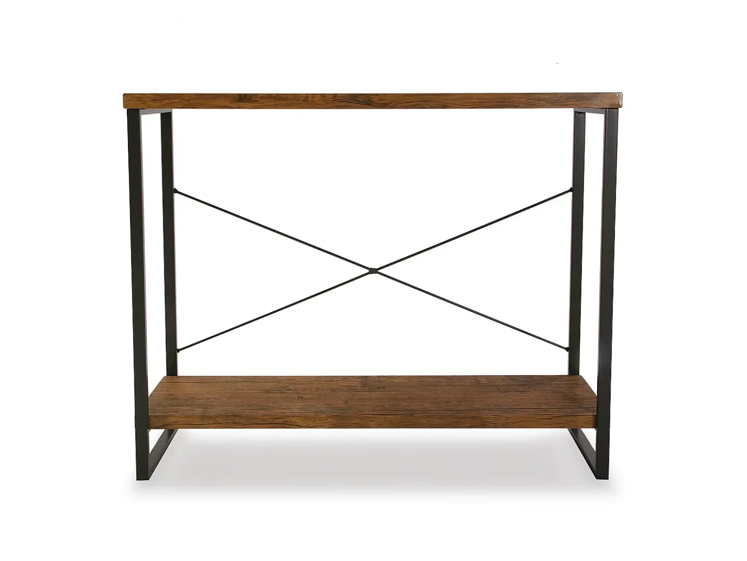 Taline Mueble Recibidor Estrecho para la Entrada o el Pasillo, Mesa Consola, Negro, 80x30x100cm