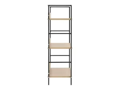 Uggeløse Estantería de 3 niveles madera ingeniería roble 60x27,6x90,5 cm