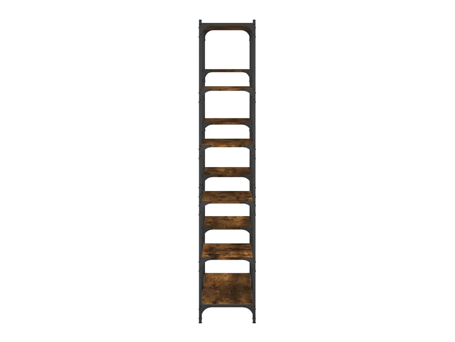 Ulrad Estantería erro madera ingeniería roble ahumado 100x32x170 cm