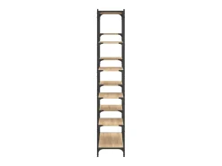 Ulrad Estantería erro madera ingeniería roble Sonoma 100x32x170 cm