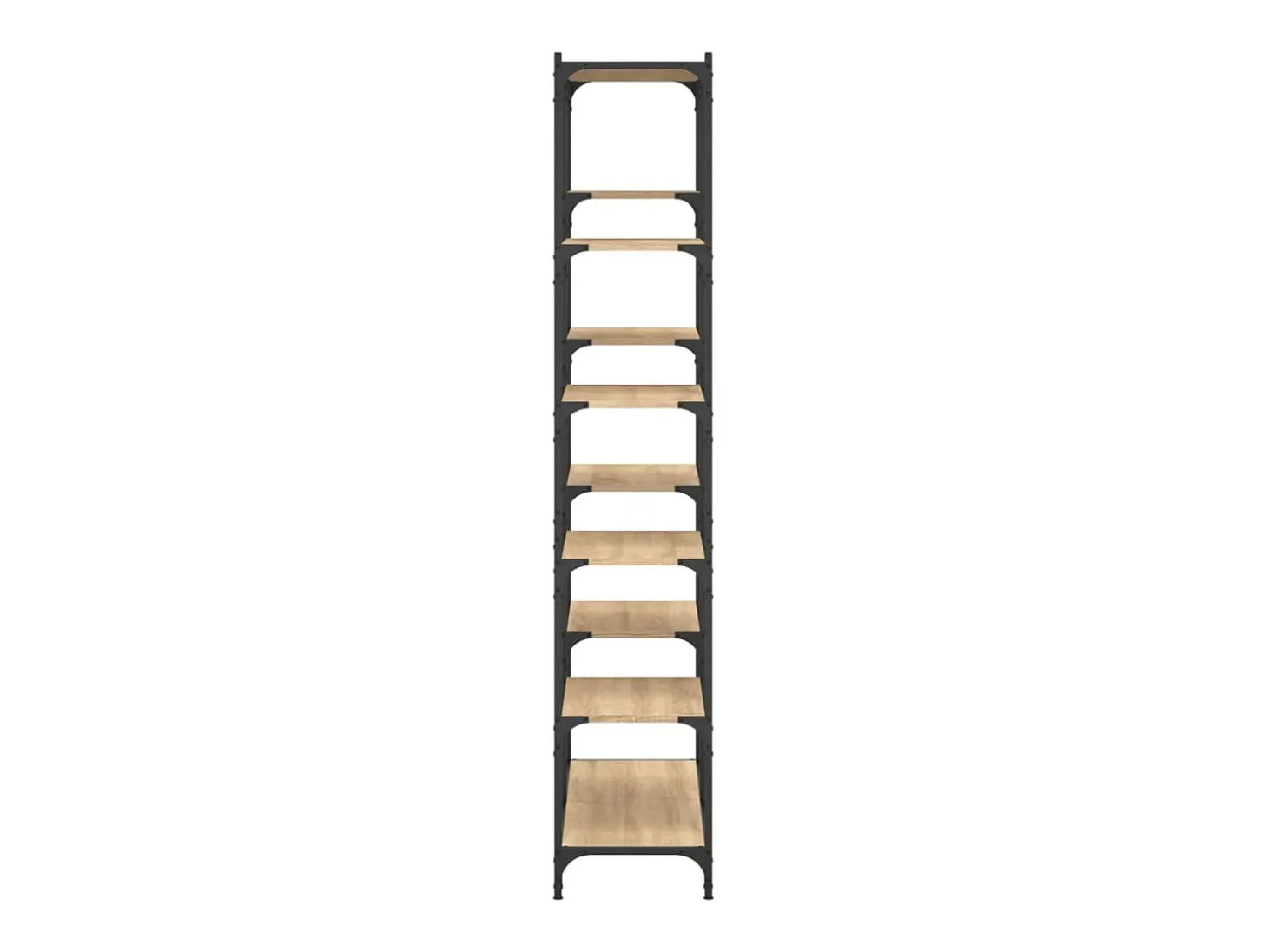 Ulrad Estantería erro madera ingeniería roble Sonoma 100x32x170 cm