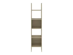 Vamdrup Estantería madera contrachapada color roble Sonoma 40x35x180 cm