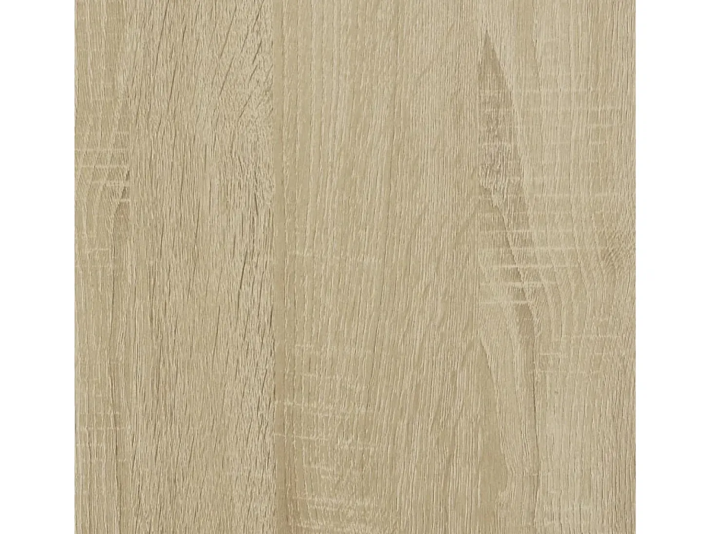 Varel Mueble TV cristal y madera ingeniería roble Sonoma 98x35x51 cm