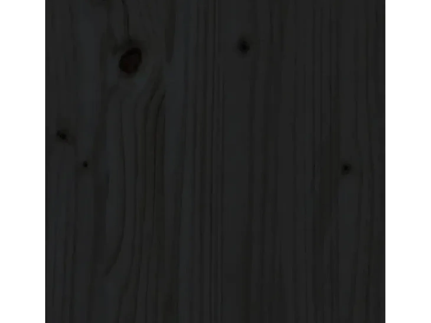 Vera Estantería/divisor de espacios madera pino negro 41x35x125 cm