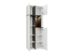 Vitrina colección CRISS + LED. Mueble decorativo, moderno y de diseño para tu sala de estar.