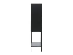 Vitrina de acero de 2 puertas Misha