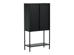 Vitrina de acero de 2 puertas Misha