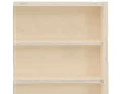 Vitrina de colección de madera con 6 estantes 60x8,5x55 cm