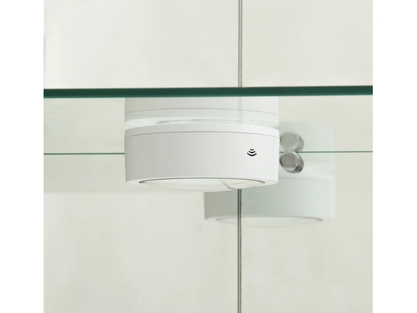 Vitrina de cristal de 163,9 x 36,49 x 80,49 cm, con estantes e iluminación LED, armario de curiosidades de doble puerta.