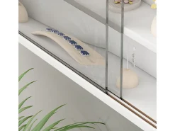 Vitrina de pared blanco 80x10x60 showla