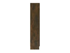 Vitrina madera contrachapada roble ahumado 82,5x30,5x150 cm ES694440