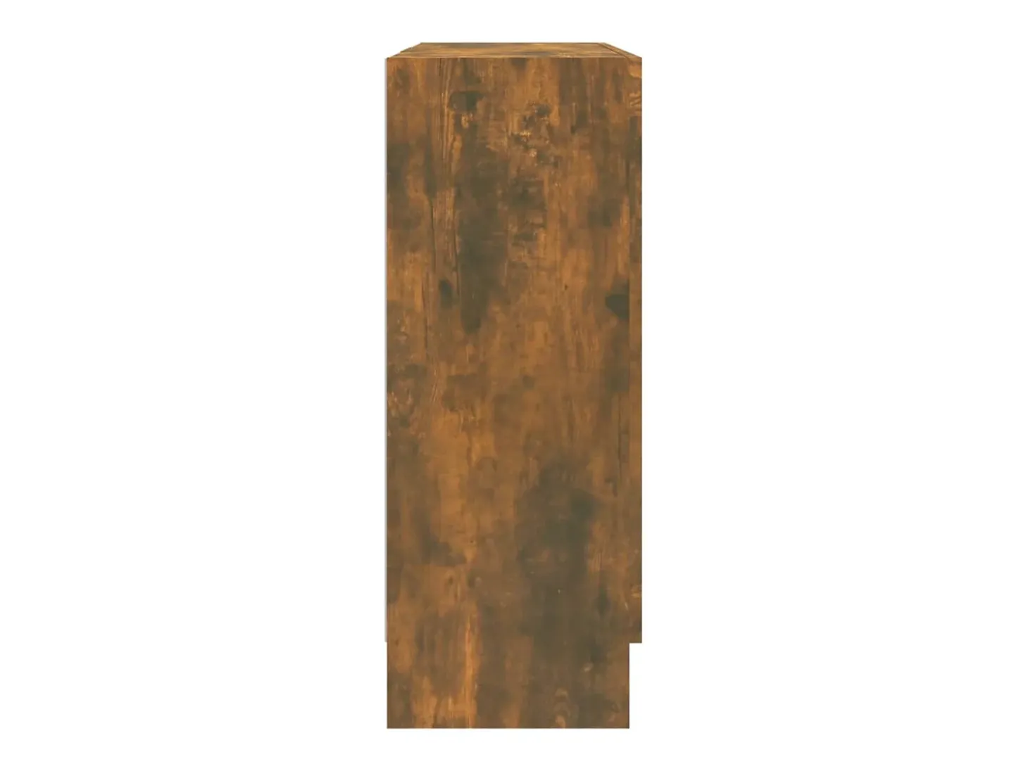 Vitrina madera contrachapada roble ahumado 82,5x30,5x80 cm