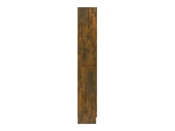 Vitrina Roble ahumado 82,5x30,5x185,5 cm Madera de ingeniería