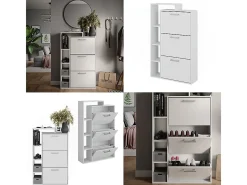 Volquete zapatero blanco 80x24.2x128.3 orlando