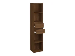Växjö Estantería de madera contrachapada roble marrón 36x30x171 cm