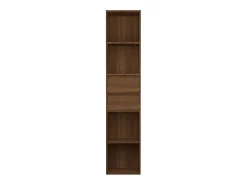 Växjö Estantería de madera contrachapada roble marrón 36x30x171 cm