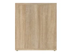 Xyra Mueble para TV madera contrachapada color roble 100x35x40 cm