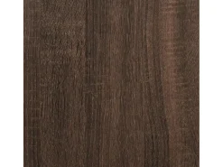 Øystine Estantería madera ingeniería y metal marrón roble 79x30x180 cm