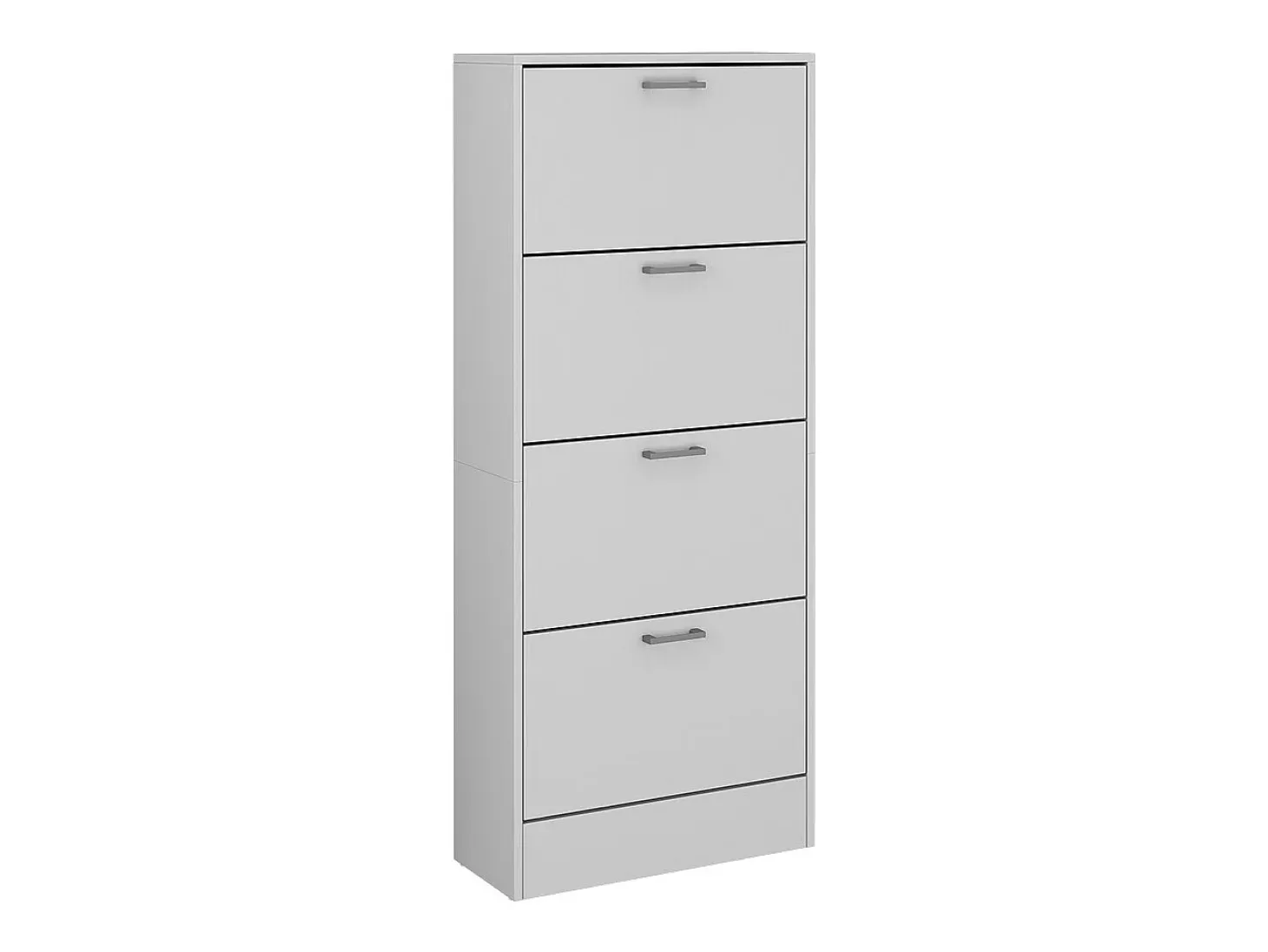 Zapatera abatible blanco 63x24x150 gregor