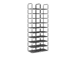 Zapatero 2 uds 10 niveles 33x33x174cm tela no tejida