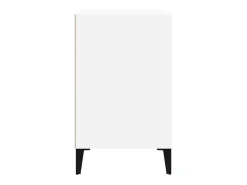 Zapatero Blanco brillo 102x36x60 cm Madera de ingeniería