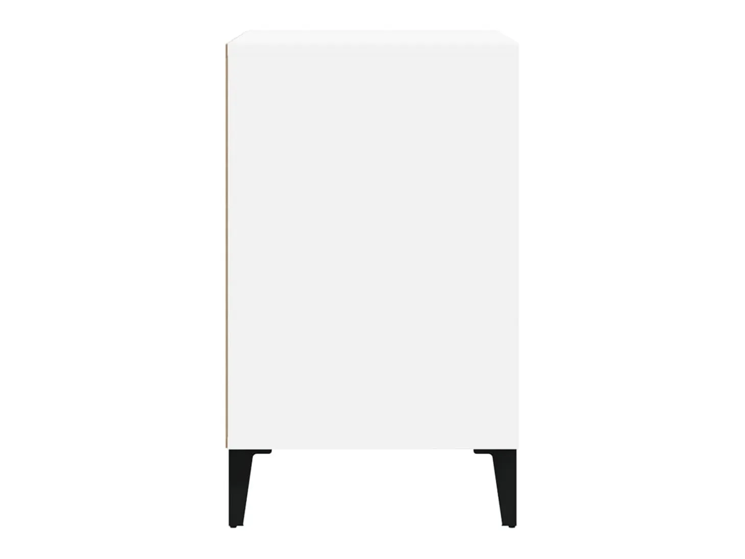 Zapatero Blanco brillo 102x36x60 cm Madera de ingeniería