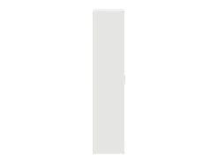 Zapatero blanco 80x39x180 cm fabricado en madera de ingeniería