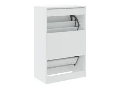 Zapatero blanco 60x34x96,5 cm madera contrachapada