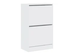 Zapatero blanco 60x34x96,5 cm madera contrachapada