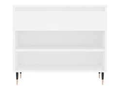 Zapatero blanco 70x36x60 cm Madera contrachapada