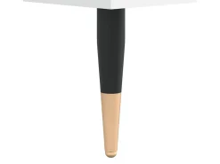 Zapatero blanco 70x36x60 cm Madera contrachapada
