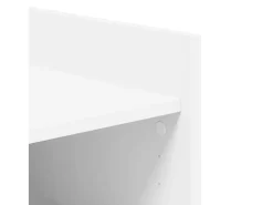 Zapatero blanco 52x37,5x100 cm madera contrachapada