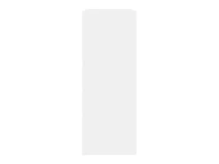 Zapatero blanco 52x37,5x100 cm madera contrachapada