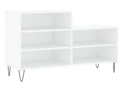 Zapatero blanco 102x36x60 cm Madera contrachapada