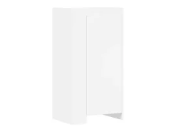Zapatero blanco 52x37,5x100 cm madera contrachapada