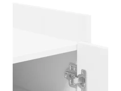 Zapatero blanco 52x37,5x100 cm madera contrachapada