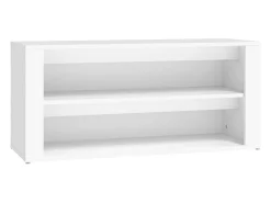 Zapatero blanco 100x35x45 cm Madera de ingeniería