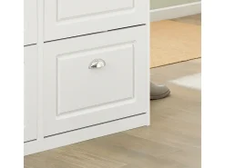 Zapatero con 4 Puertas Organizador para Zapatos Blanco 105 x 24 x 83 cm FSR79-W SoBuy ES