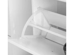 Zapatero con 2 Puertas Organizador para Zapatos ES 54 x 24 x 83 cm FSR78-W SoBuy ES