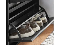Zapatero Con 2 Solapas Y 1 Cajón Blanco FSR165-W SoBuy
