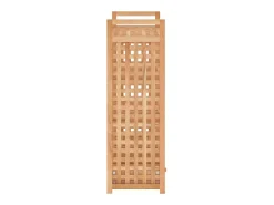 Zapatero con cajón 70x27x81cm Madera maciza de nogal