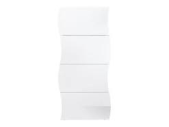 Zapatero de diseño moderno con 4 puertas para 24 pares de zapatos Onda L