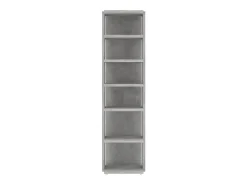 Zapatero de hormigón gris 27,5 x 27 x 102 cm Madera de ingeniería