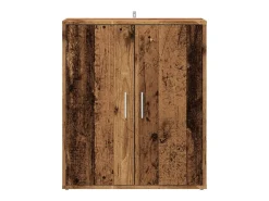 Zapatero de madera antiguo 60x35x70 cm madera contrachapada