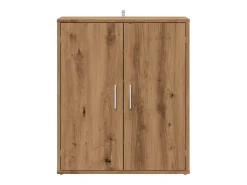 Zapatero de madera de ingeniería de roble hecho a mano