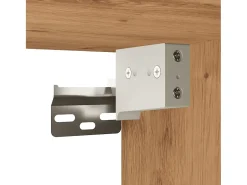 Zapatero de madera de ingeniería de roble hecho a mano