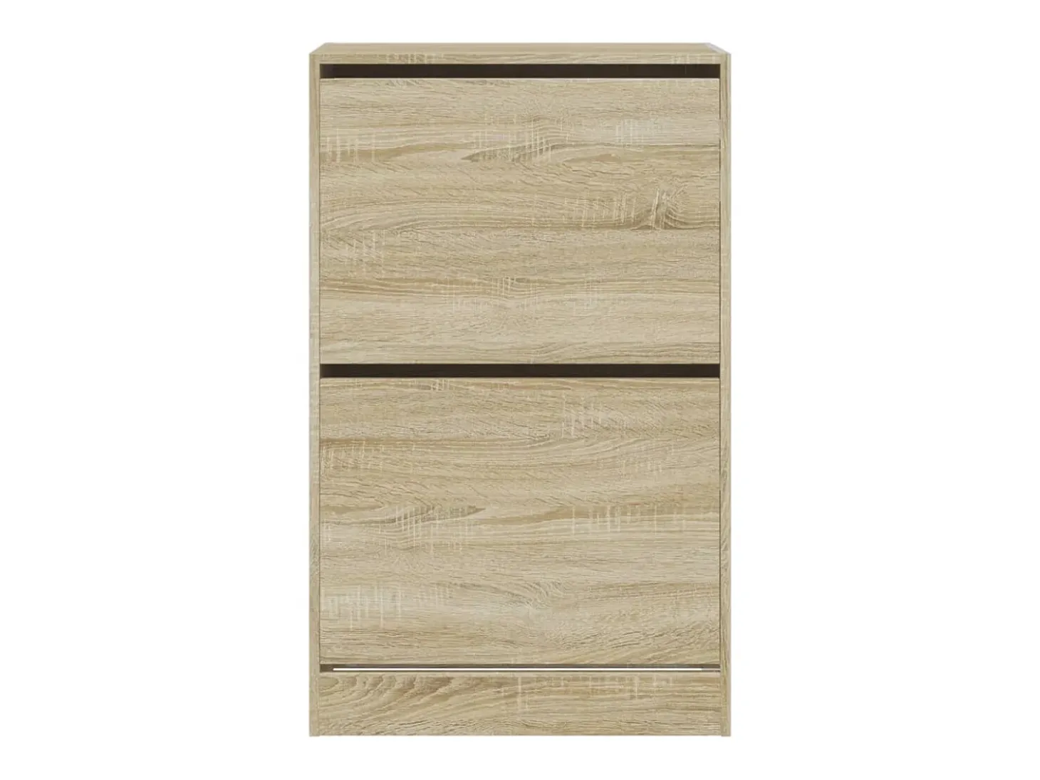 Zapatero de madera de ingeniería roble Sonoma 60x34x96,5 cm ES163028