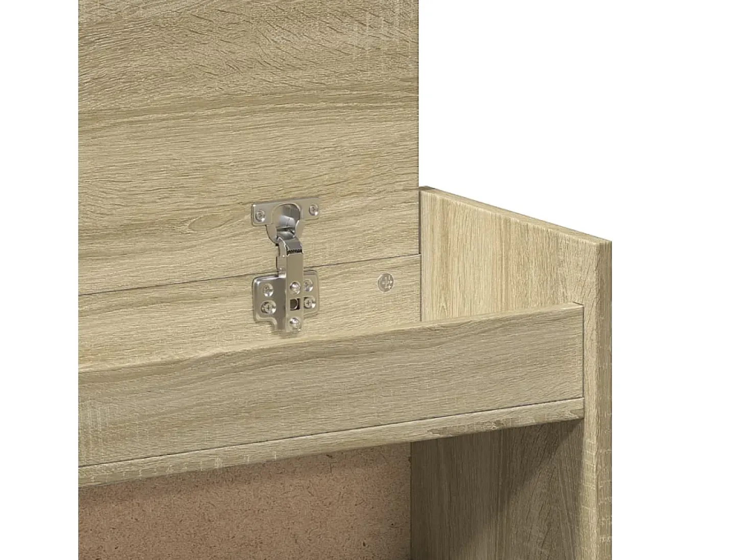 Zapatero de madera de ingeniería de roble Sonoma